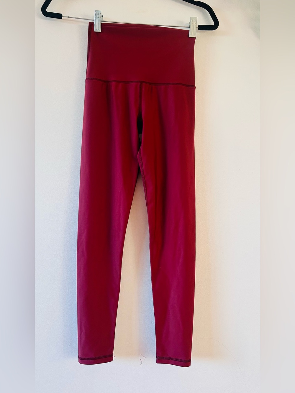 OFFLINE by Aerie Maroon High-Rise 7/8 Leggings Size S